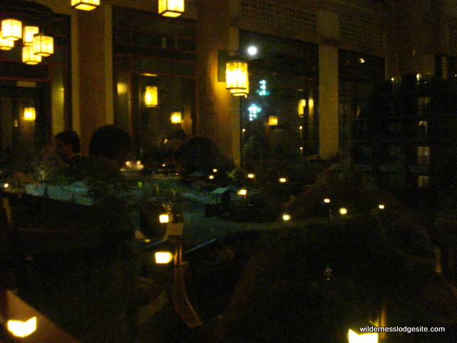 View of Lodge and Reflection of Artist Point